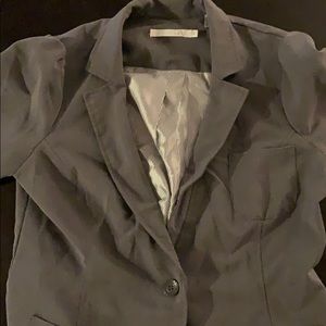 Gray blazer